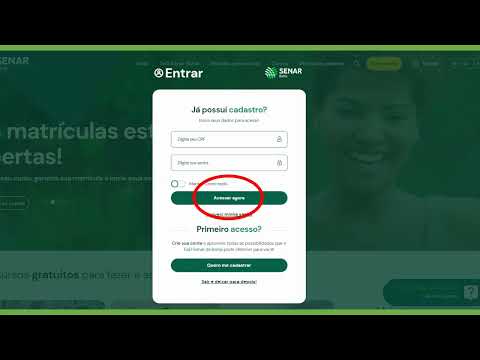 Tutorial de acesso ao Portal EaD do Senar Bahia