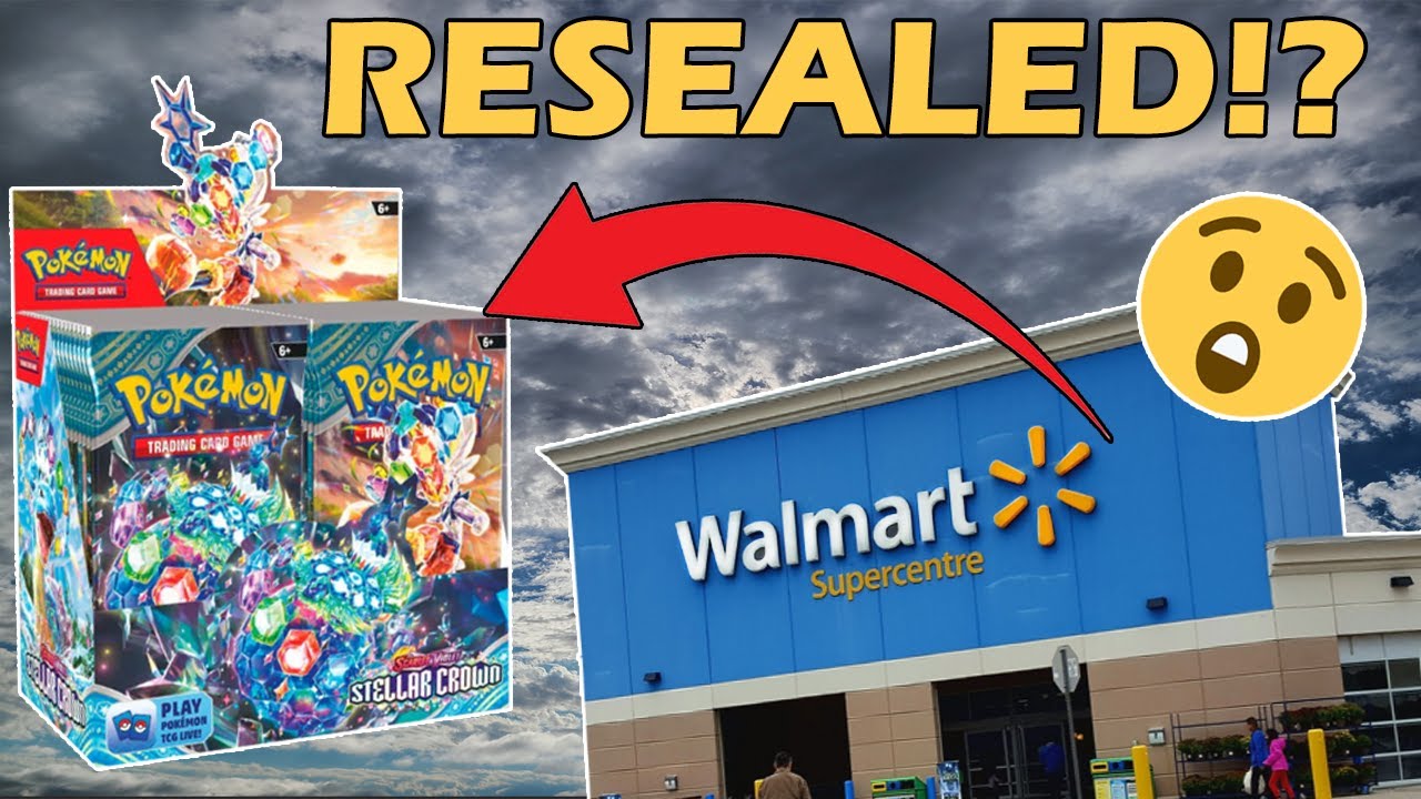 Pokemon Booster Box RESEALED from WalMart!?