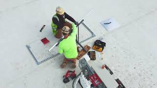 Siemon Global Project Services - SaddleCreek Starlink Rooftop Install