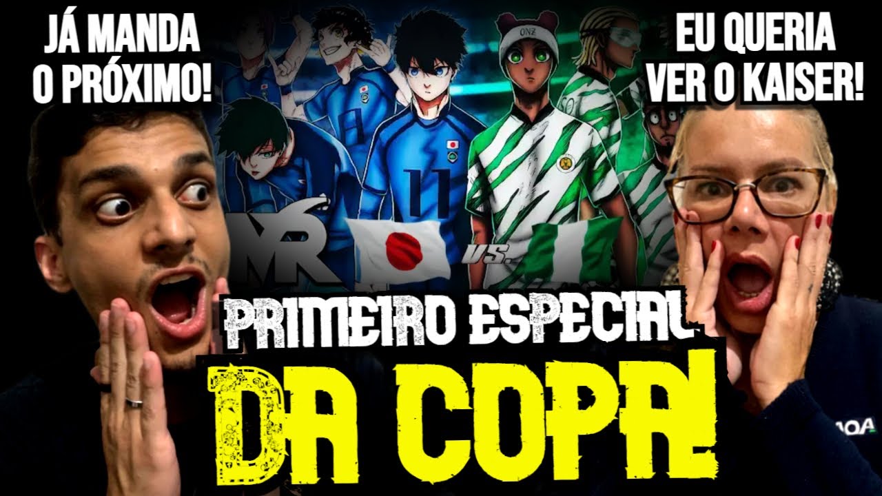 REACT | Nigeria vs Japón (Blue Lock) | Mundial Sub 20 #1 | MegaR