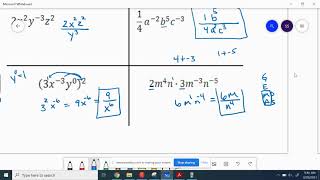 A1 9.3 Negative and Zero Exponents