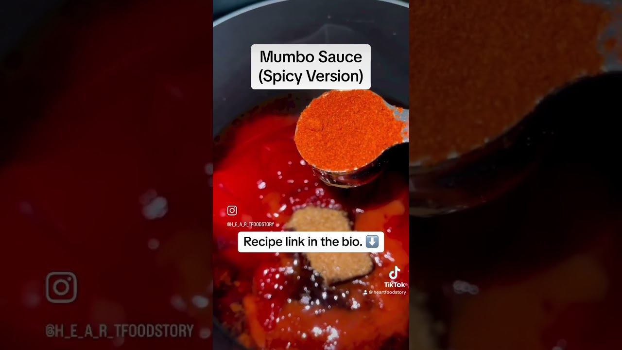 Mumbo Sauce Recipe