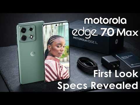 Motorola Edge 70 Max First Look, & Specs, Next Big Flagship is Here!