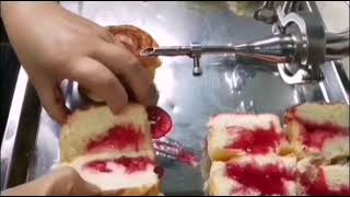 Filling Machine Cream Puff, Donut, And Other Pastries