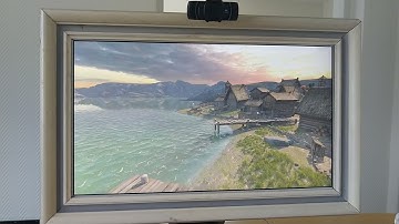 Virtual Windows using Unity & Opencv - animated art