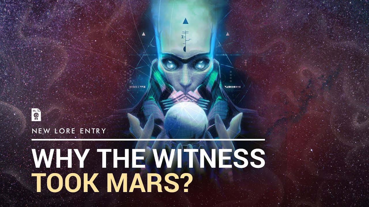 Destiny 2 Lore - Why The Witness Took Mars (Hidden Edition 🔍)