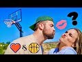 Challenging my ex boyfriend to a 3pt contest