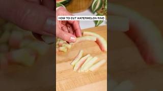 Save Your Watermelon Rind