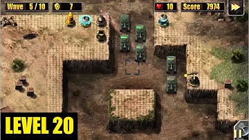 Defend the Bunker level 20 Walkthrough Video | Indian Game Nerd.