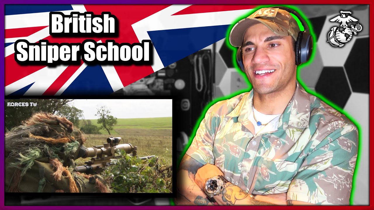 Реакция морского пехотинца на британскую снайперскую школу