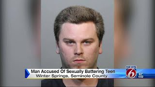 Man accused of sexually battering teen
