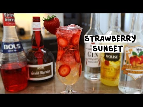 Strawberry Sunset
