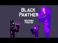 Black Panther fight against Purple Clan in People Playground 1.9.5