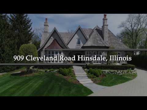 909 Cleveland Road, Hinsdale, IL home video tour