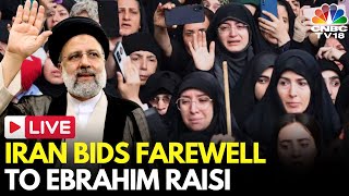 Iran’s Raisi Funeral LIVE: Thousands Mourn President Raisi & Others Killed in Helicopter Crash |N81G