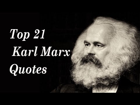 Top 21 Karl Marx Quotes Author Of The Communist Manifesto Youtube