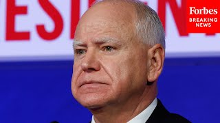 JUST IN: Tim Walz Attacks Trump And Praises Kamala Harris In Closing Statement | VP Debate