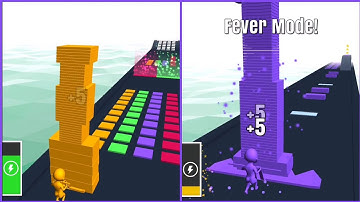 Stack Colors - (LVL 16-20) Gameplay Walkthrough Android, iOS