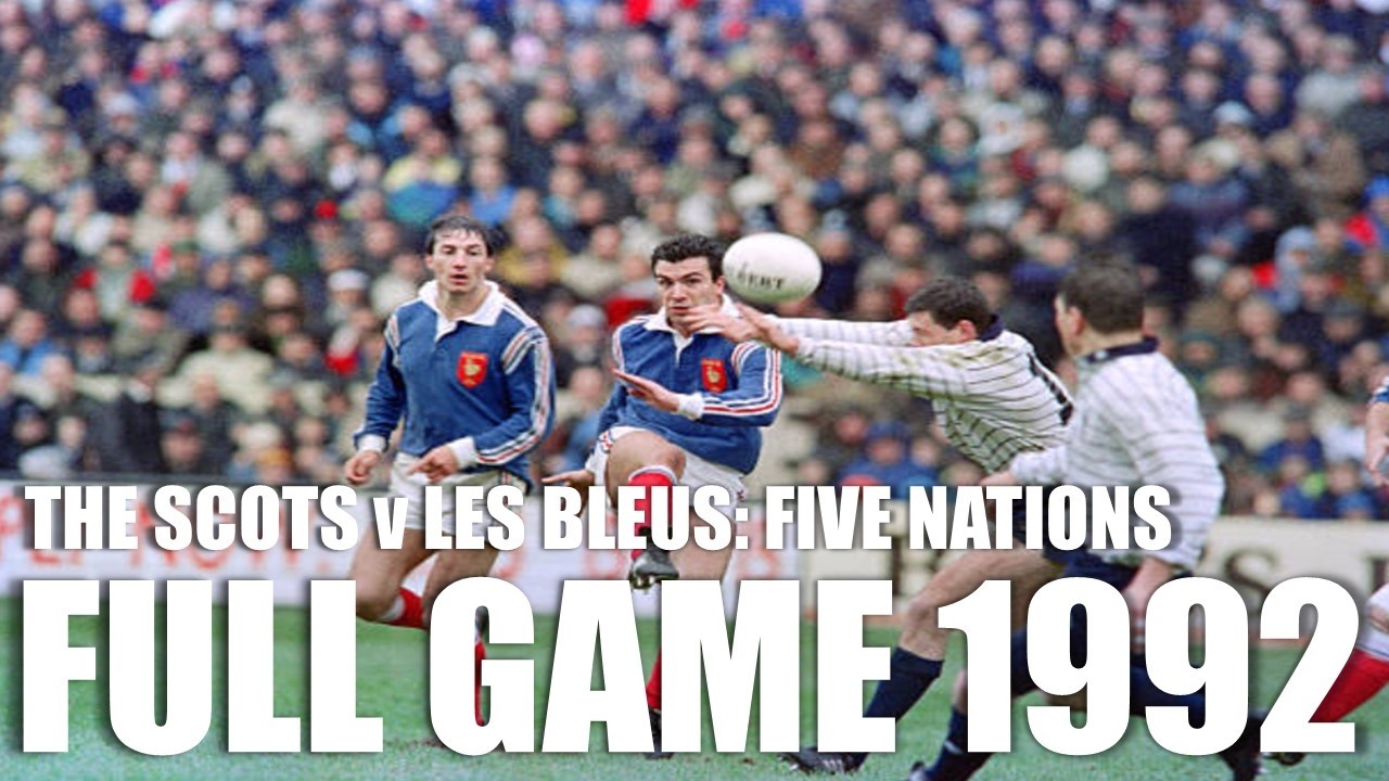 Scotland v France | 1992 Five Nations | Full Game
