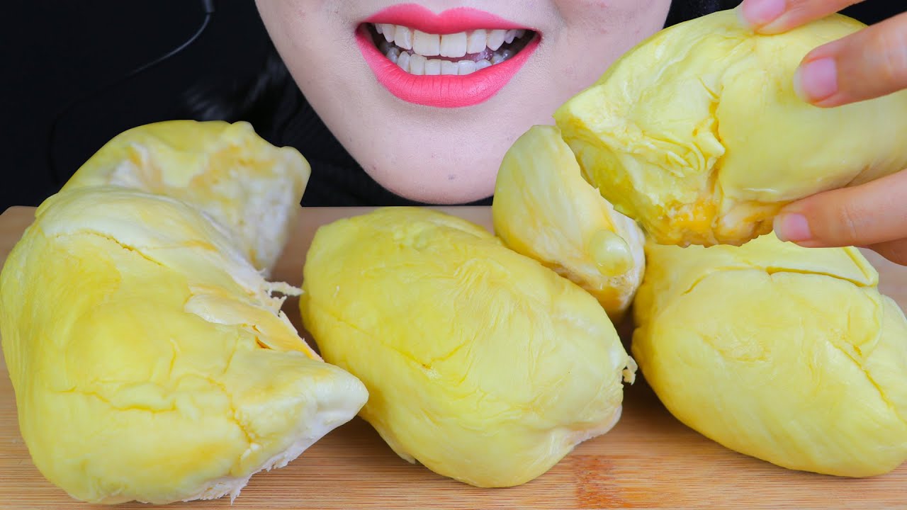ASMR Mukbang King of Fruit *DURIAN EATING SOUNDS NO TALKING | PAN ASMR