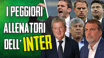 Quali sono stati gli ultimi allenatori dell'inter?