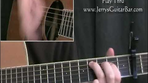 Bob Dylan Simple Twist of Fate | Full Guitar Performance Play Through