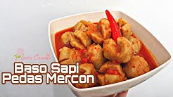 Baso Sapi Pedas Mercon | Bakso kuah pedas | Bakso Mercon - Durasi: 3.37. 