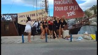 Pirate ship tours from Split