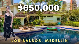 Touring this $650000 Medellin Mansion in Los Balsos El Poblado