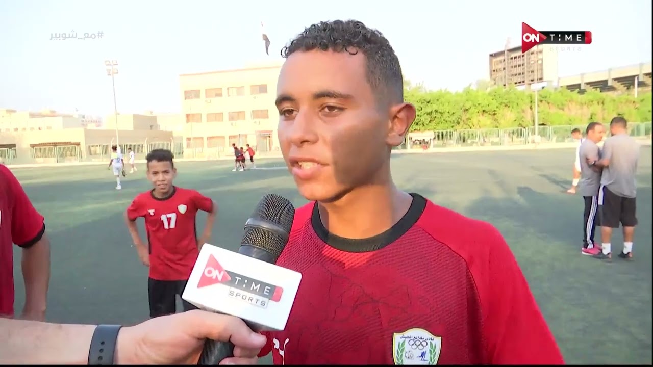 ملعب ONTime - محمود طه المدير الفني لطلائع الجيش مواليد 2007 بعد الفوز أمام سموحة
