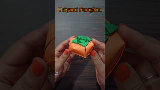 Quick 3D Origami Pumpkin Halloween Fun In Seconds