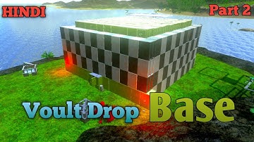 Vault Drop Base Tour Ark Mobile Part 2 | Ark Survival Evolved Mobile : PvP Server | Hindi