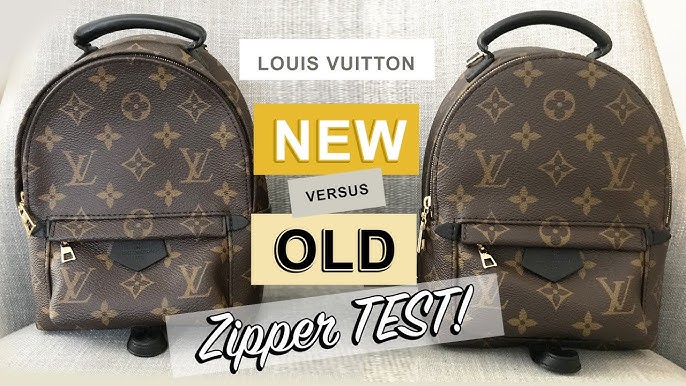 REAL VS FAKE Louis Vuitton Palm Springs Mini Backpack Comparison 