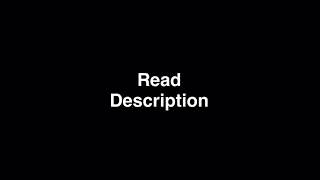 UPDATE - (READ DESCRIPTION)