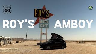 Famous Driving Through Route 66’s Most Iconic Desert Stop | Roy’s Cafe Amboy Wealth