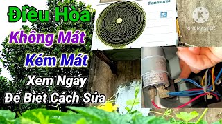 Điều hòa không mát, kém mát có thể của nhà bạn cũng hỏng như thế này. Xem để biết cách sửa