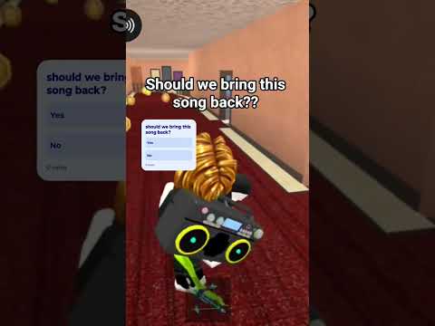 Should we bring this song back?