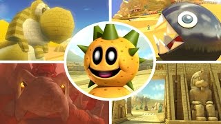 Evolution of Desert Courses in Mario Kart (1992-2017)