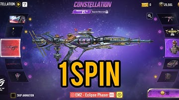 Trying 1 Spin on Mythic EM2 Draw CODM - Constellation #codm #codmobile #codashop