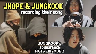 JUNGKOOK & JHOPE recording 