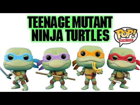 Boneco Funko Pop Tartarugas Ninja Donatello 17 Retro Toys