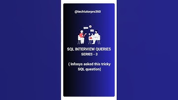 Infosys SQL Interview Question: Highest Salary in Each Department | MOST ASKED Query#sql #coding