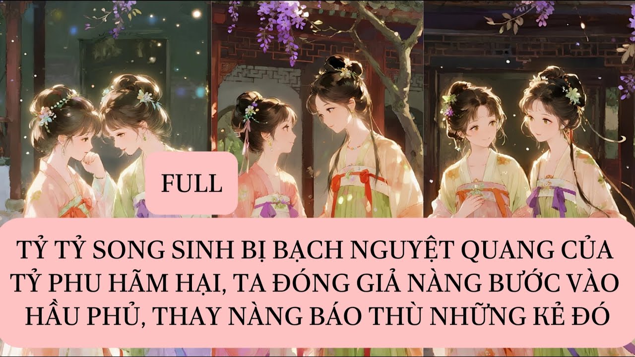 TỶ TỶ SONG SINH BỊ BẠCH NGUYỆT QUANG CỦA TỶ PHU HÃM HẠI, TA ĐÓNG GIẢ NÀNG BƯỚC VÀO HẦU PHỦ, THAY...