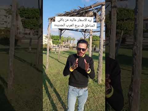 ليه اسعار البيوت والفلل غاليه ف برج العرب الجديده