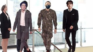 Wow, surprising! Geng 97 Line uen woo, mingyu visits Jungkook at the military camp Resimi