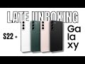 Samsung Education | Late unboxing Samsung Galaxy S22+