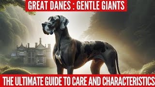 Great Danes: The Ultimate Guide to Care and Characteristics of Gentle Giants