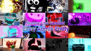 Every Admin Entity | ROOMS: Low Detailed