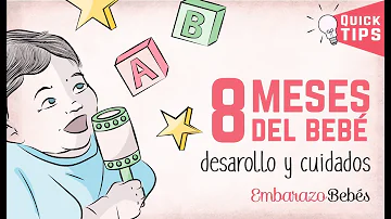 ¿Cuál es el comportamiento normal de un bebé de 8 meses?