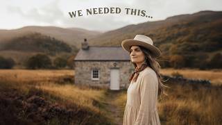 Slowing down...Winter in a remote cottage in North Wales | Seaweed baths & making herbal skincare